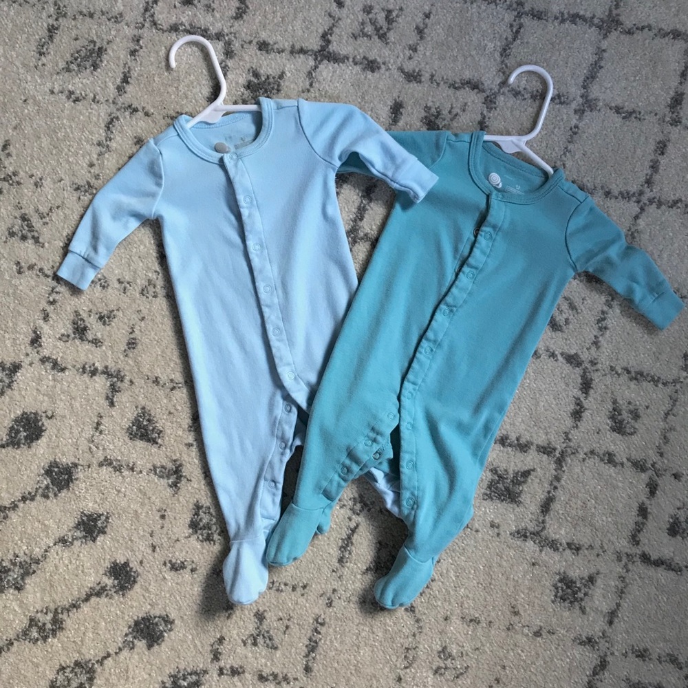 Baby footed jammies